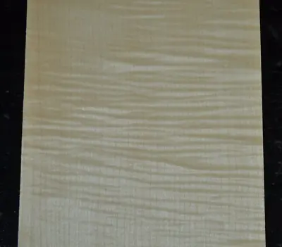 Curly Maple Raw Wood Veneer Sheets  7.5 X 26 Inches 1/42nd       4665-87 • $13.99
