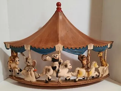 3D Horse Carousel Decorative Wall Mount Vintage 1979 Universal Statuary Chicago • $50