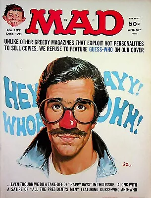 Vintage MAD Magazine Issue No. 187 December 1976 • $13.59