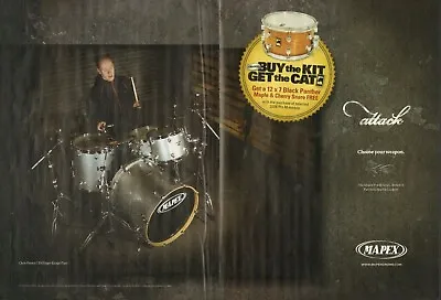 2007 2pg Print Ad Of Mapex Pro M Drum Kit W Chris Pennie Dillinger Escape Plan • $9.99