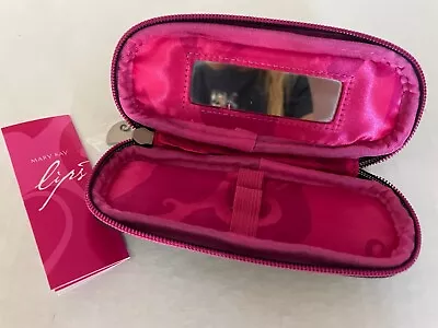 NEW! Mary Kay Signature Lip Trio Black & Pink Mirrored/Zippered Case W/Lip Tip💋 • $14.99