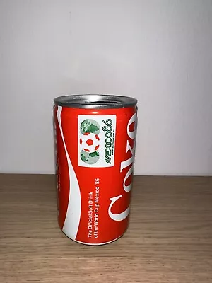 Vintage Original 1986 Mexico World Cup Coca-Cola Can • £999