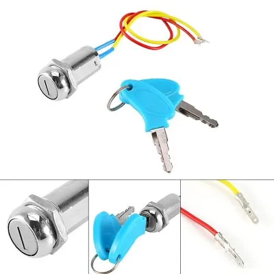 2 Wire Key Switch For Electric Scooter ATV Moped Go Kart Motorbike Motorcycle • $7.43