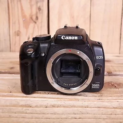 Canon EOS 350 D Digital SLR Camera Body Only - For Spares Or Repair • £34.95