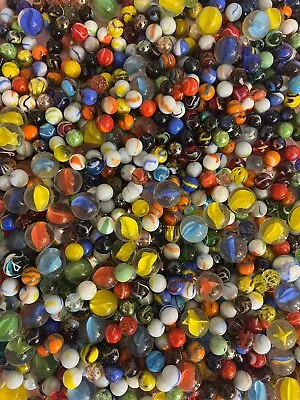 Marbles! Tons Of Shooters! 3LB BAGS Weighed From This Huge • $30