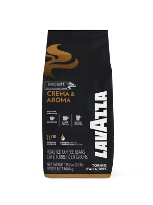 Lavazza Crema Aroma 1Kg Coffee Beans (1 Pack Of 1Kg) • £14.99