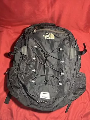 The North Face Borealis Backpack Black A92Y Laptop Hiking Older Model • $30