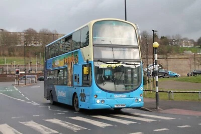 £1 • Buy 6x4 Bus Photograph First Sheffield Volvo YN08NMM