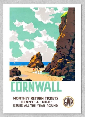 £4.99 • Buy Metal Tin Signs CORNWALL 5 Vintage Retro Home Man Cave Garage Shed Music Pub