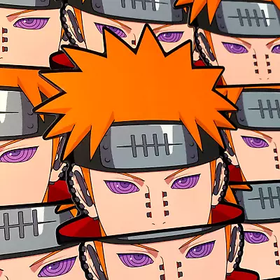 Pain Anime Peeker Sticker Naruto Shippuden Car Decal • $4.79