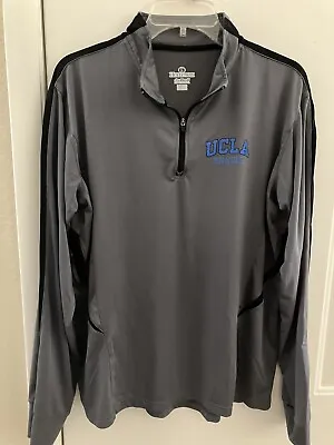 UCLA Bruins Holloway Dry Excel Sweatshirt Pullover Moisture Management Gray L • $9.99