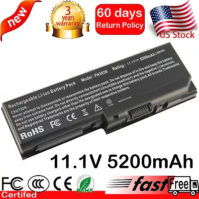 Battery PA3536U-1BRS PA3537U-1BAS For TOSHIBA Satellite L355 L350 P305D PABAS100 • $17.99