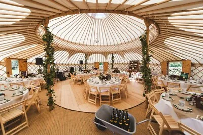 YURT Rental: Stunning Wedding And Event Yurts To Hire From YURTmaker • £4480