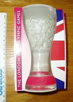 McDonalds Coca Cola The London 2012 Olympic Games Glass Red Wristband • £2