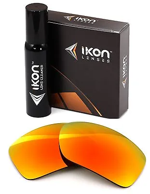 Polarized IKON Replacement Lenses For Von Zipper Clutch Sunglasses Fire Mirror • $35.90