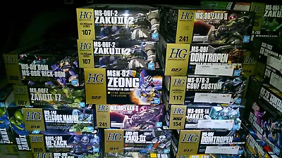 Mobile Suit Gundam Model Kits -- Pick From Several Different Types • $25