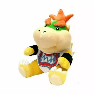 BOWSER KOOPA JR. Super Mario Bros Plush Soft Toy Stuffed Animal Doll Teddy 7  UK • £8.99