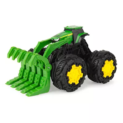 John Deere Kids Monster Treads Rev Up Tractor Toy • $29.95