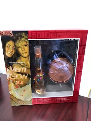 MIAMI GLOW JENNIFER LOPEZ 2 PIECES GIFT SET: 1.0 EDT Spray 14 G Golden Bronzing • $44.99