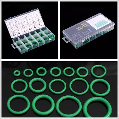 270 Pcs 18 Size Car HNBR A/C System Air Conditioning O-Ring Seal Kit Green • $24.06
