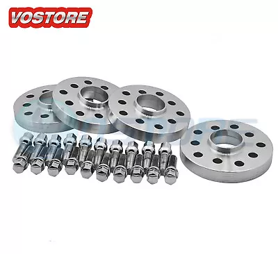 (4) 25mm Hubcentric Wheel Spacers Adapters 5x100 / 5x112 For VW Audi 57.1mm Bore • $72.50