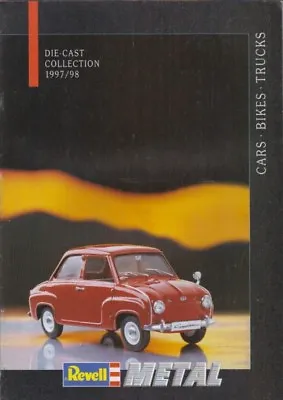 £8.99 • Buy Revell 1:12 1:18 1:24 Die-cast Model Cars Bikes Truck 1997-98 Product Catalogue