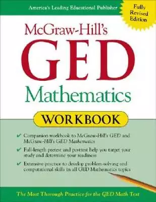 McGraw-Hills GED Mathematics Workbook - Paperback By Howett Jerry - ACCEPTABLE • $6.20