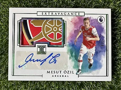 2019-20 Impeccable Soccer Extravagance MESUT OZIL #4/5 Green Patch Auto Arsenal • $1499.99