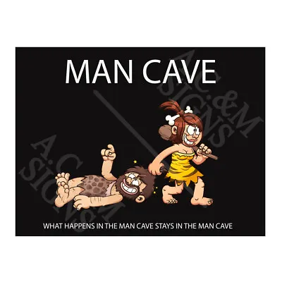 Funny Man Cave Garage Metal Plaque Signs Pub Home Bar Shed Dad Gift Sign 0711 • £3.95