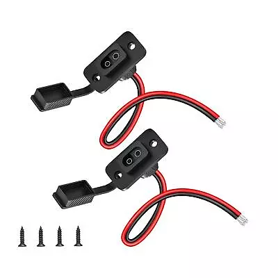 2x SAE Socket Connector Cables Heavy Duty Motorcycle SAE Plug Charging Cable • $11.36