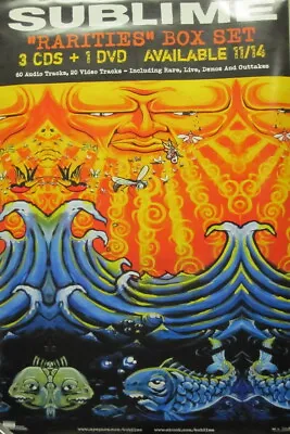 $29.99 • Buy SUBLIME 2006 Rarites BIG 24 X36  RARE Promotional Poster Excellent NEW Old Stock