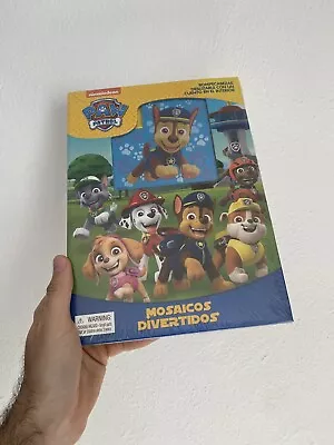 Book For Kids  Mosaicos Divertidos  (Spanish) Paw Patrol (Story-Puzzle) • $13