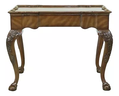 50640EC: MAITLAND SMITH Ball & Claw Chippendale Mahogany Tea Table • $895