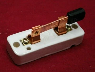 $24.38 • Buy Porcelain Knife Switch Gas Engine Motor Buzz Coil Hit & Miss