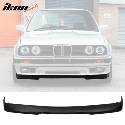 Fits 84-92 BMW E30 3-Series RG Style Front Bumper Lip Spoiler Unpainted - PU • $62.99