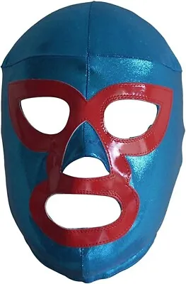 Deluxe Nacho Libre Mask Mexican Wrestling Costume Mask Lucha Libre Mens Mask • £15.99