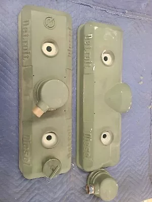 $250 • Buy Set Of 2 Detroit Diesel Valve Covers For A 8v71 Or 8v92, Lo-Profile