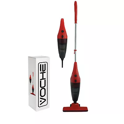 £21.99 • Buy Stick Vacuum Cleaner Bagless Cyclonic Upright Handheld Hepa Filter Voche Red