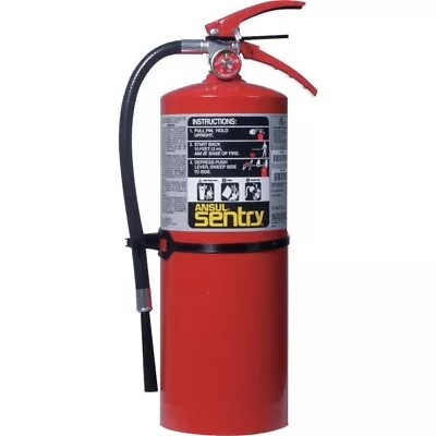 Ansul Sentry 10 Lb ABC Fire Extinguisher W/ Wall Hook Ansul Fire Protection • $167.86