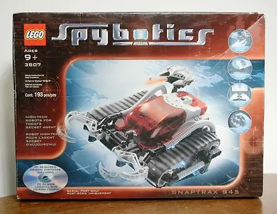 $250 • Buy Vintage LEGO Spybotics. Robotic 3807 Programmable Remote CD. New In Box RARE!
