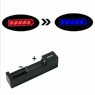 USB Charger For 10440 14500 18650 26650 3.7V-4.2V Rechargeable Li-Ion Battery • £3.69