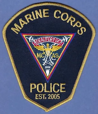 U.s. Marine Corps Beaufort South Carolina Air Station Police Shoulder Patch • $12