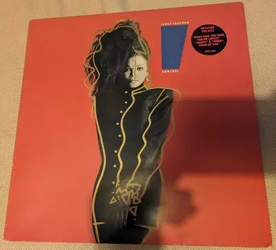 JANET JACKSON Control LP Vinyl Record 1985 Album Pop Michael Jackson 1980s • £6.50