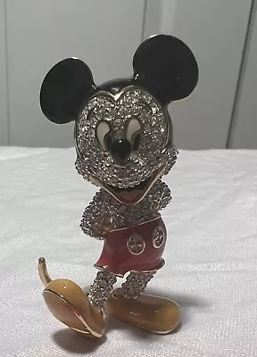 Swarovski Jeweled Mickey Mouse Crystal Figurine Limited Edition Arribas 223 • $189