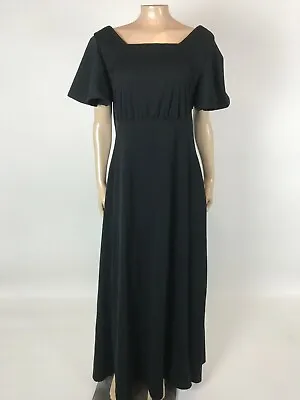Vintage 70's Unbranded Women's Dress Polyester Long Maxi Bridesmaid Formal Y3-18 • $17.59