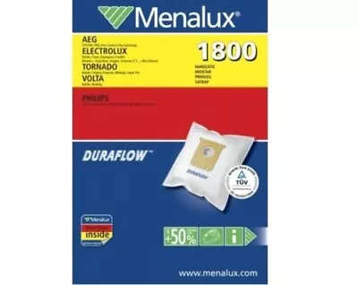 Menalux 1800 Electrolux Vacuum Cleaner Bags • $27
