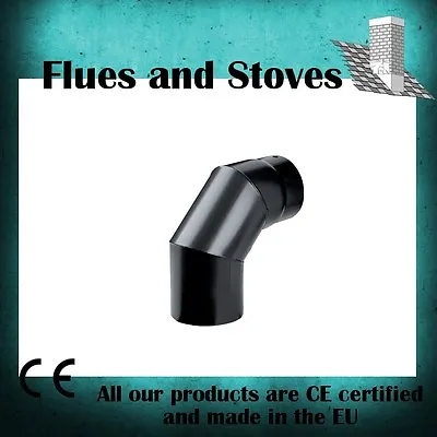 90 Degree Stove Pipe Elbow 5inch   6  INCH • £52