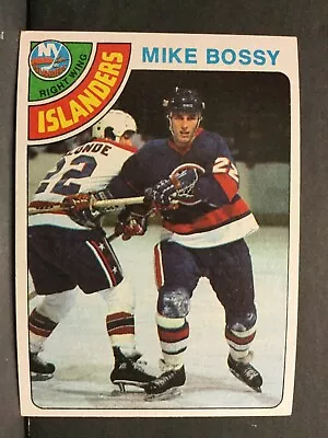 1978-79 Topps Hockey #115 Mike Bossy New York Islanders Rookie Card RC Sku123D • $19.99