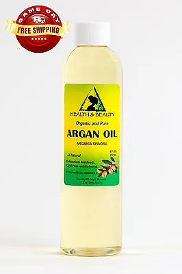 ARGAN OIL REFINED ORGANIC MOROCCAN By H&B Oils Center COLD PRESSED PURE 8 OZ • $16.48