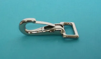 16mm 5/8  Handbag Clasp Lobster Trigger Baby Snap Hook Clip Nickel Nickle Straps • £5.90